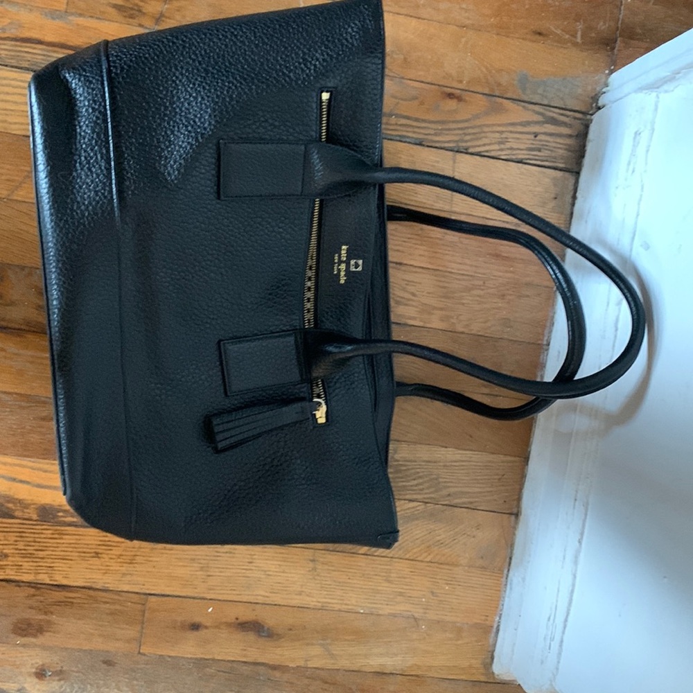 Black Kate spade tote bag